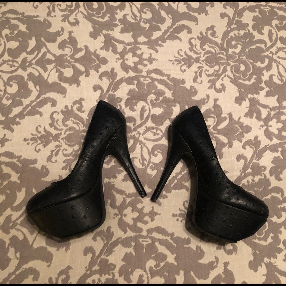 SOLD!!!! Dollhouse Platform Heels SOLD!!!!